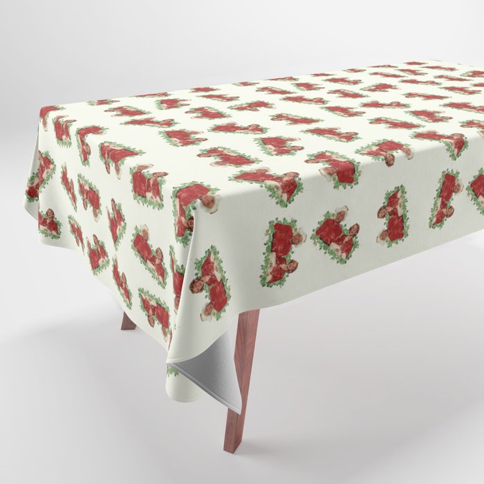 Quartet (White Christmas) Wrapping Paper Tablecloth by Classic